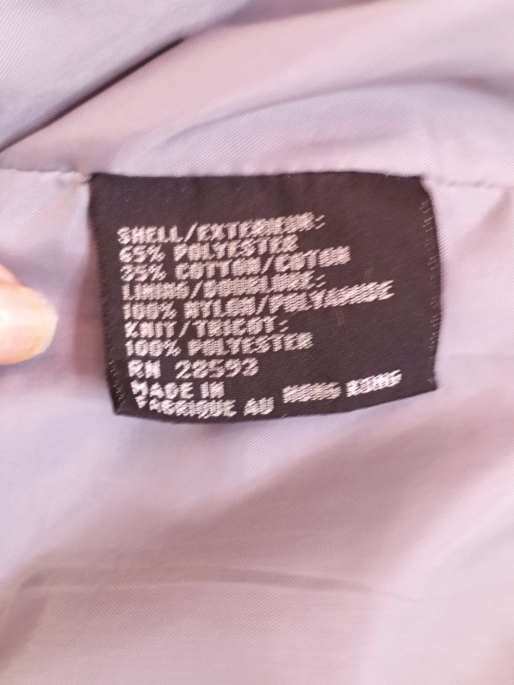 Members Only Light Gray  Lightweight Jacket